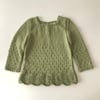 Artemis Dress Long Sleeve, Matcha
