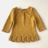 Artemis Dress Long Sleeve, Mustard