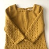 Artemis Dress Long Sleeve, Mustard