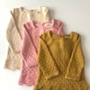 Artemis Dress Long Sleeve, Mustard