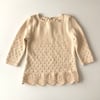 Artemis Dress Long Sleeve, Natural
