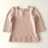 Artemis Dress Long Sleeve, Powder pink