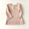 Artemis Dress Long Sleeve, Powder pink