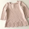 Artemis Dress Long Sleeve, Powder pink
