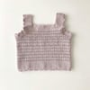 Aster Lace Top, Light Mauve