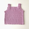 Aster Lace Top, Purple