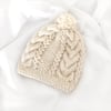 Baby Alpaca Cable Vest & Beanie Set - 100% Baby Alpaca