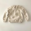 Baby Alpaca Popcorn Sweater,Natural