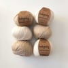 Baby Alpaca Popcorn Sweater,Natural