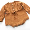 Basil Romper, Golden brown