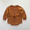 Basil Romper, Goldenbrown