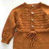 Basil Romper, Goldenbrown