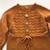 Basil Romper, Goldenbrown