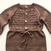 Basil Romper, Mink