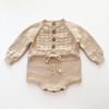 Basil Romper, Natural
