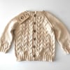 Blossom Cardigan, Natural
