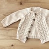 Blossom Cardigan, Natural