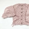 Blossom Cardigan, Powderpink