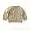 Blossom Cardigan, Seaweed