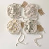 Blossom Popcorn Bonnet, Exclusive Confetti - Pastel Rainbow × Seaweed popcorns