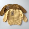 Bubble Sweater, Mustard