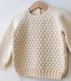 Bubble Sweater, Natural