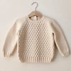 Bubble Sweater, Natural