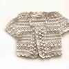 Callie Crochet Vest, Snow