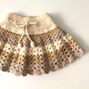 Camille Skirt, Natural+Honey,beige