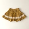 Camille Skirt, with edge line, Custom Color