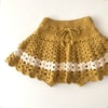 Camille Skirt, with edge line, Custom Color
