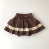 Camille Skirt, with edge line, Custom Color