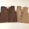 Colin Crochet Vest, Custom Color