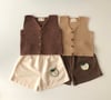 Colin Crochet Vest, Custom Color