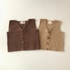 Colin Crochet Vest, Custom Color