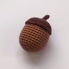 Crochet Acorn - 10 cm - 3.94