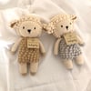 Crochet Lamb Doll 10.2