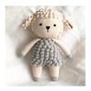 Crochet Lamb Doll 10.2