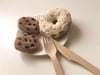 Crochet Toy Donut - 3.5 in - 9 cm diameter