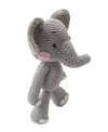 Crochet Toy Elephant 12.5