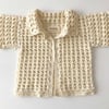Cyrus Crochet Vest, Custom Color