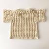 Cyrus Crochet Vest, Natural