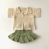 Cyrus Crochet Vest, Natural