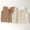 Dahlia Crochet Vest, Custom Color