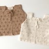 Dahlia Crochet Vest, Custom Color