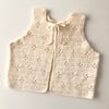 Dahlia Vest, Natural