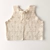 Dahlia Vest, Natural