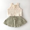 Dahlia Vest, Natural
