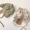 Fancy Popcorn Bonnet, Exclusive Confetti - Pastel Rainbow