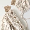 Fancy Popcorn Bonnet, Exclusive Confetti - Custom Color